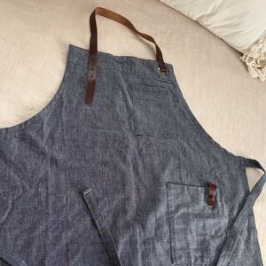 Crate&Barrel Denim Apron